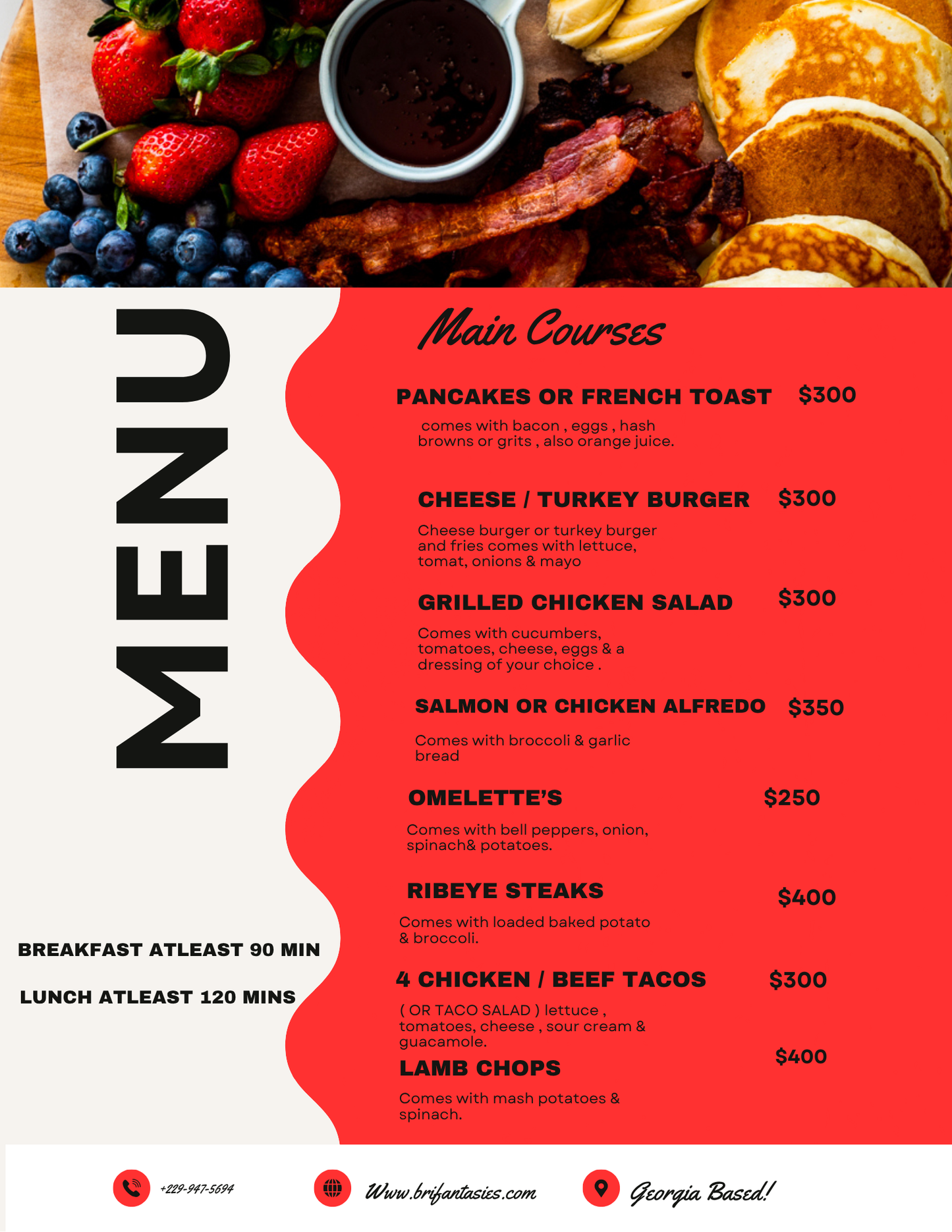 Food Menu